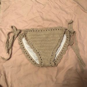 Cup she crochet swim suit bottoms